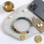 Dhan Yog Sapta-Ratna Bracelet | Astrological & Vedic Focused | Prosperity & Wealth Focused | Money Magnet Bracelet