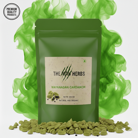 Organic Cardamom 100% Organic & Natural 200gm | Premium Quality | Tribal-Harvested