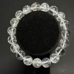✨ The Man Herbs – Transparent Natural Clear Quartz (Spatik) Bracelet (Unisex, 8mm) ✨