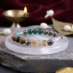 Dhan Yog Sapta-Ratna Bracelet | Astrological & Vedic Focused | Prosperity & Wealth Focused | Money Magnet Bracelet